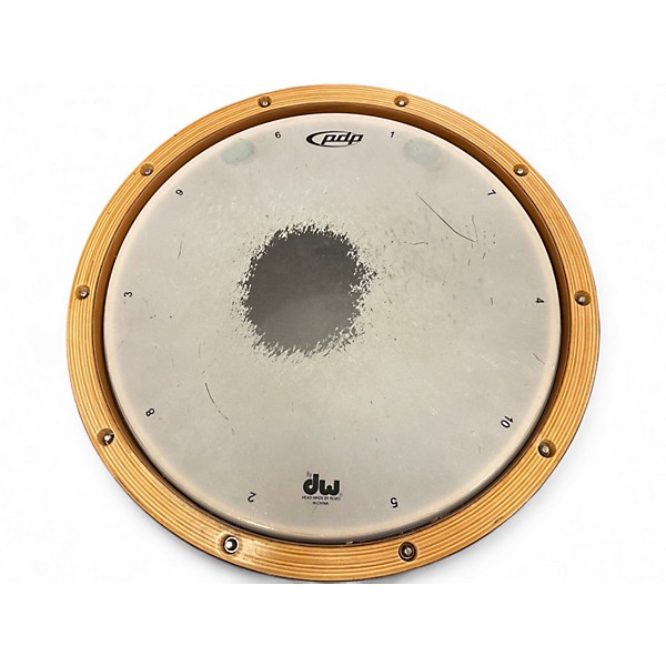 Used PDP by DW 7.5X14 Limited-Edition Dark Stain Maple and Walnut Snare Dark Stain Drum
