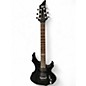 Used ESP LTD F50 W/ EMG + LOCKING TUNERS Black Solid Body Electric Guitar