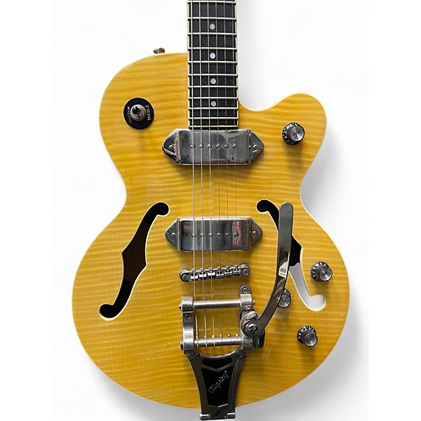 Used Epiphone Wildkat Natural Hollow Body Electric Guitar