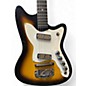 Vintage 1966 Harmony silhouette Sunburst Solid Body Electric Guitar