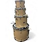 Used Yamaha 4 Piece IKL RYDEEN SHELL PACK CHAMPAINE Drum Kit