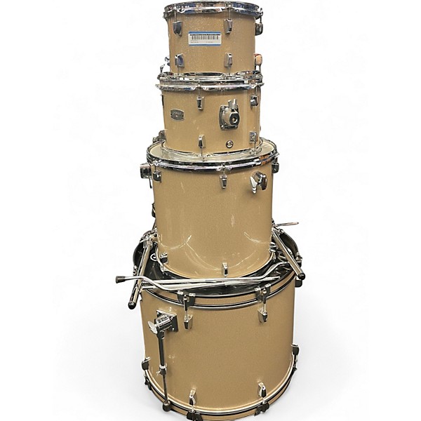 Used Yamaha 4 Piece IKL RYDEEN SHELL PACK CHAMPAINE Drum Kit