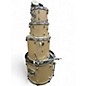 Used Yamaha 4 Piece IKL RYDEEN SHELL PACK CHAMPAINE Drum Kit