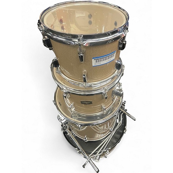Used Yamaha 4 Piece IKL RYDEEN SHELL PACK CHAMPAINE Drum Kit