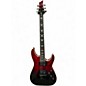 Used Schecter Guitar Research OMEN EXTREME BLOOD BURST Solid Body Electric Guitar