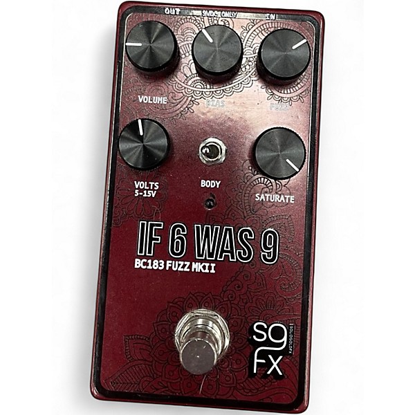 Used SolidGoldFX IF 6 WAS 9 MK2 Effect Pedal