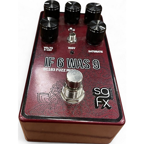 Used SolidGoldFX IF 6 WAS 9 MK2 Effect Pedal