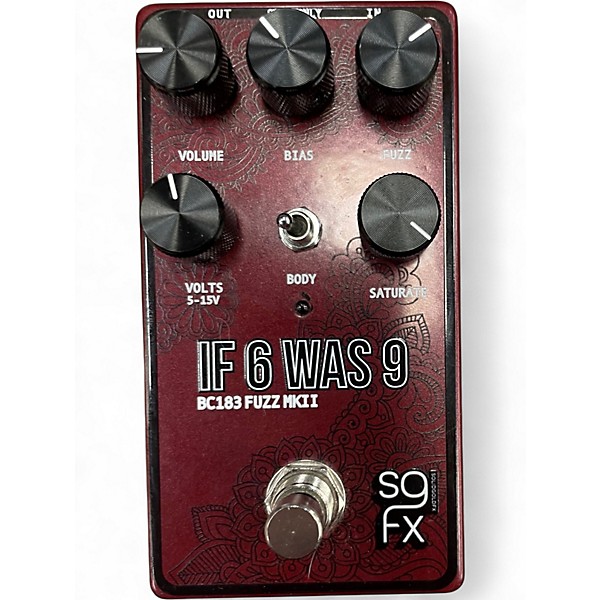 Used SolidGoldFX IF 6 WAS 9 MK2 Effect Pedal