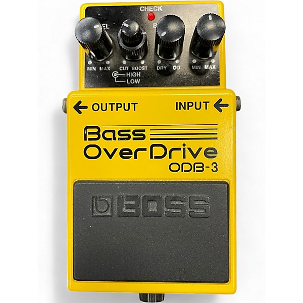 Used BOSS ODB3 Bass Overdrive Bass Effect Pedal