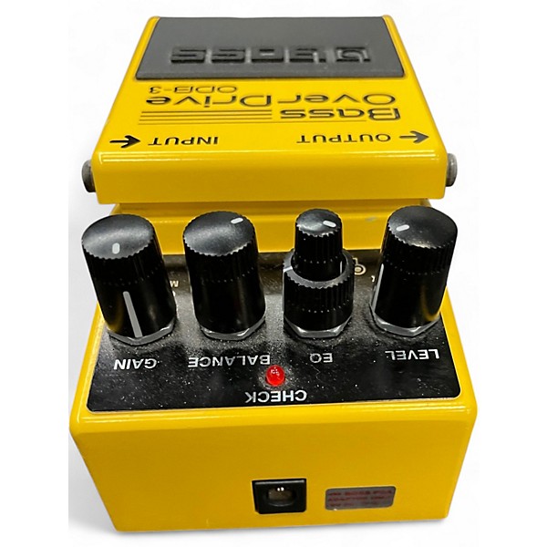 Used BOSS ODB3 Bass Overdrive Bass Effect Pedal