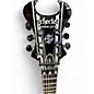 Used Schecter Guitar Research SYNYSTER GATES STANDARD BLACK GLOSS SILVER PINSTRIPE Solid Body Electric Guitar
