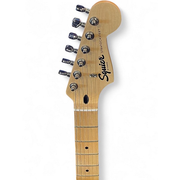 Used Squier Affinity Stratocaster Tobacco Sunburst Solid Body Electric Guitar