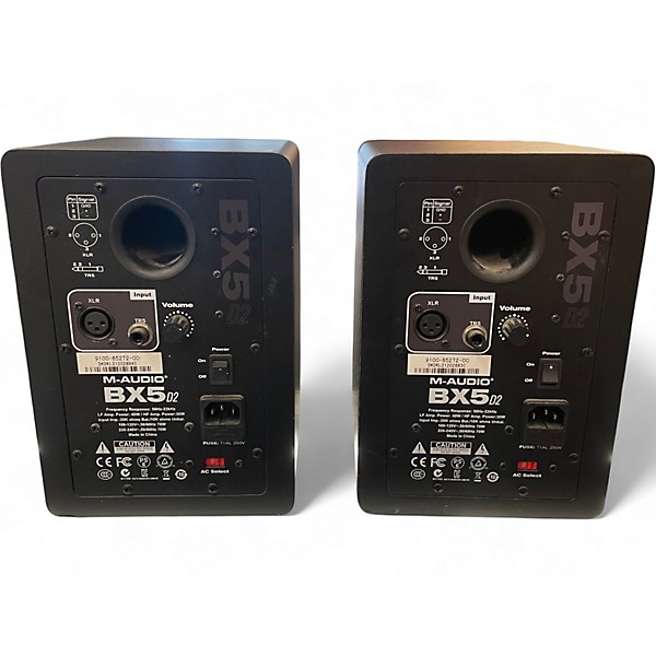 Used M-Audio BX5 D2 Pair Powered Monitor