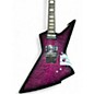 Used Schecter Guitar Research E-1 FR S Special-Edition TRANSPARENT PURPLE BURST Solid Body Electric Guitar