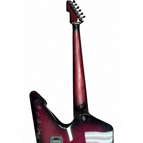 Used Schecter Guitar Research E-1 FR S Special-Edition TRANSPARENT PURPLE BURST Solid Body Electric Guitar