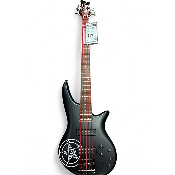 Used Jackson SPECTRA JS3V 5 String Black Electric Bass Guitar