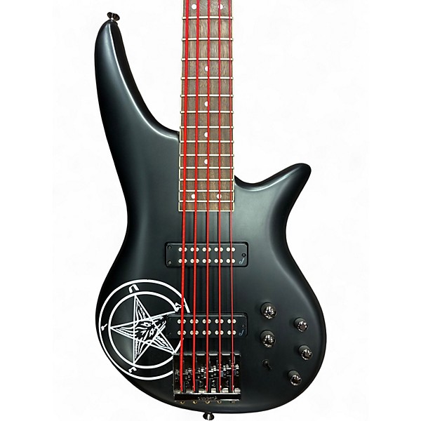Used Jackson SPECTRA JS3V 5 String Black Electric Bass Guitar