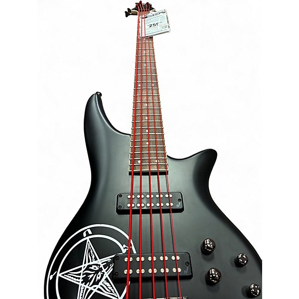 Used Jackson SPECTRA JS3V 5 String Black Electric Bass Guitar