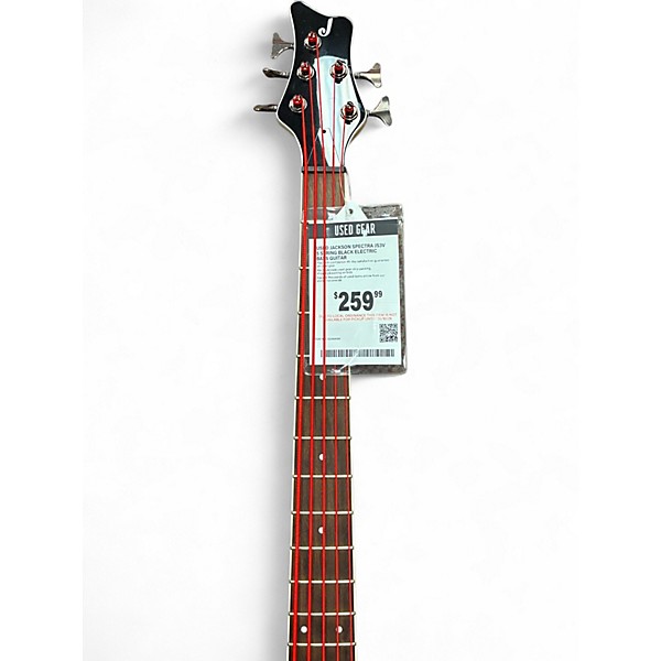 Used Jackson SPECTRA JS3V 5 String Black Electric Bass Guitar