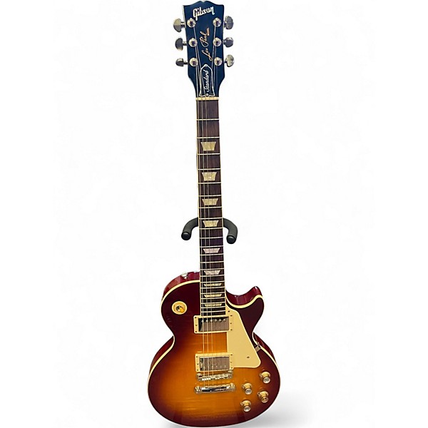 Used 2021 Gibson Les Paul Standard 2 Tone Sunburst Solid Body Electric Guitar