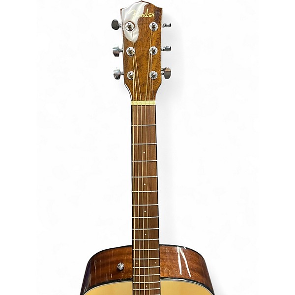 Used Fender CD60 Dreadnought Natural Acoustic Guitar