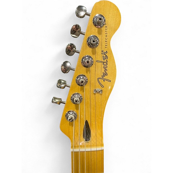 Used Fender Player Telecaster HH Yellow Solid Body Electric Guitar