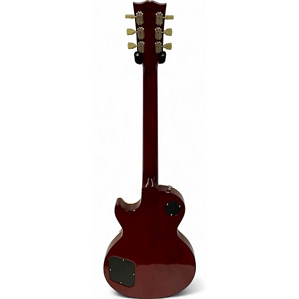 Used 2016 Gibson Les Paul Traditional Wine Red Solid Body Electric Guitar