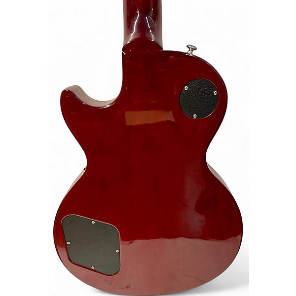 Used 2016 Gibson Les Paul Traditional Wine Red Solid Body Electric Guitar