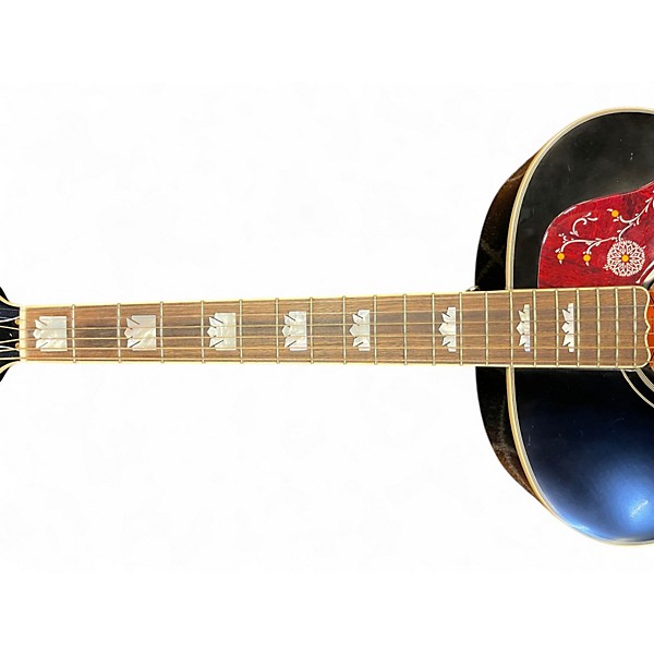Used Epiphone J-200 Vintage Sunburst Acoustic Electric Guitar