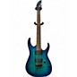 Used Ibanez RG6003FM Flat Sapphire Blue Solid Body Electric Guitar thumbnail