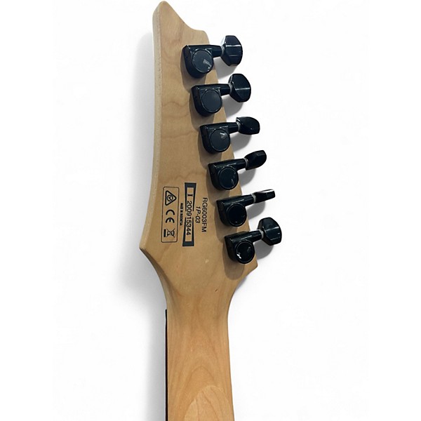 Used Ibanez RG6003FM Flat Sapphire Blue Solid Body Electric Guitar