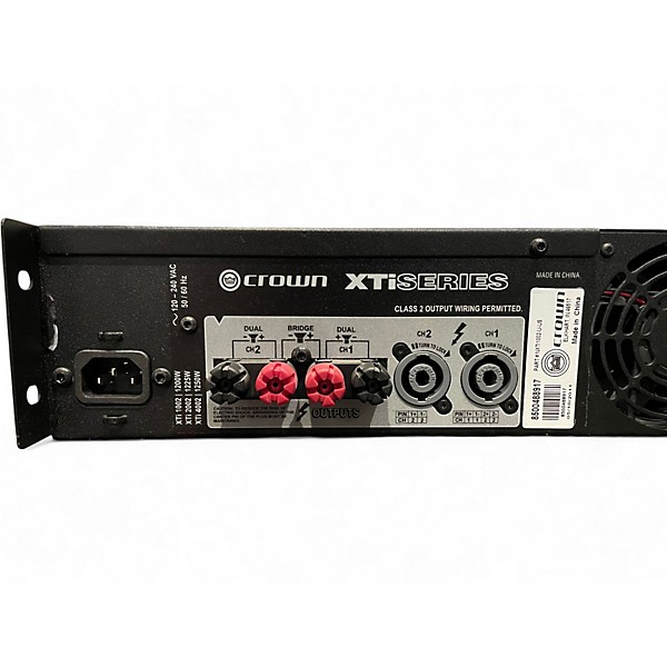 Used Crown XTI 1002 Power Amp