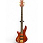 Used Schecter Guitar Research Stiletto Studio-4 LH Honey Satin Electric Bass Guitar thumbnail