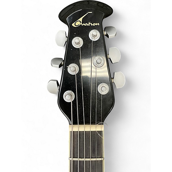 Used Ovation 1988-P Pewter Acoustic Electric Guitar