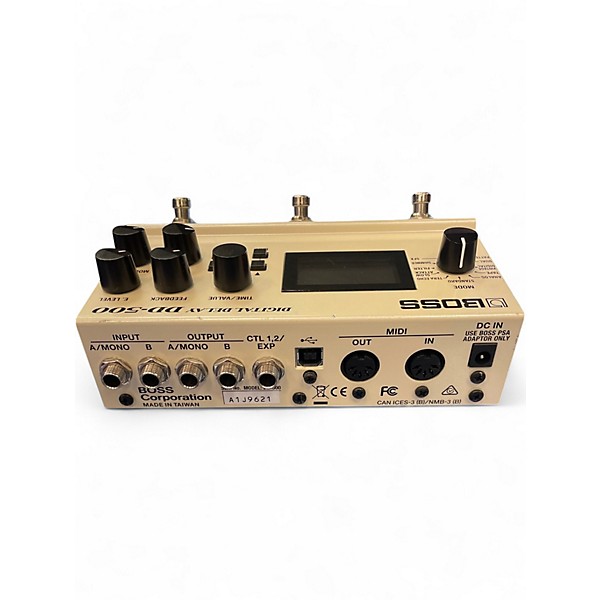 Used BOSS DD500 Digital Delay Effect Pedal