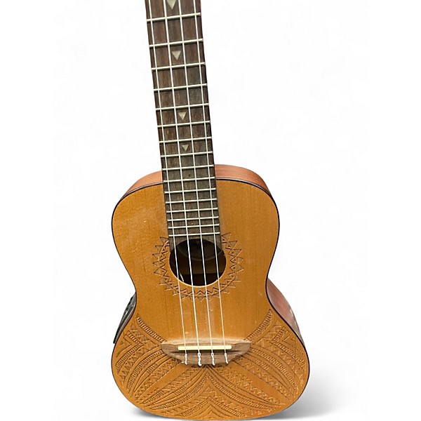 Used Luna UKE TAPA SPR Natural Ukulele