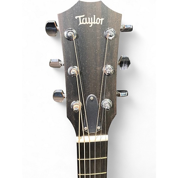 Used Taylor 214CE DLX Natural Acoustic Electric Guitar