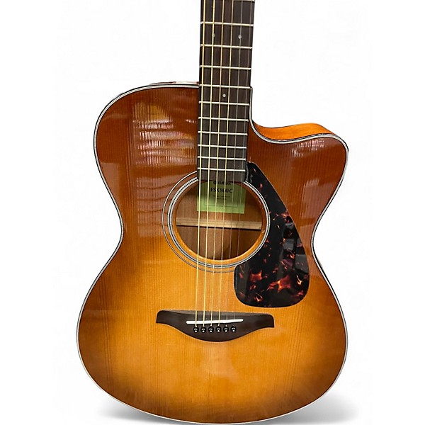 Used Yamaha FSX800C 2 Color Sunburst Acoustic Electric Guitar