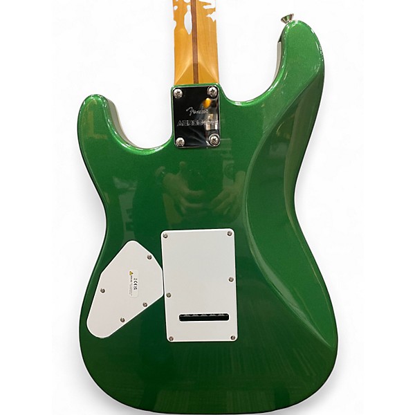 Used Fender AERODYNE STRATOCASTER SPEED GREEN METALLIC Solid Body Electric Guitar