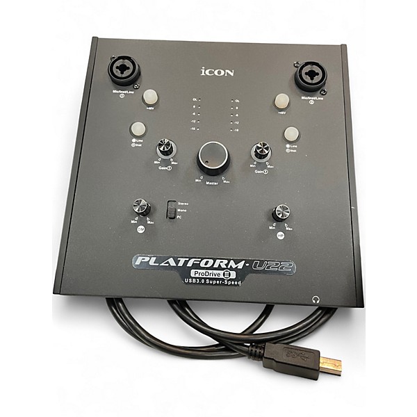 Used Icon Pro Audio  platform u22 Audio Interface