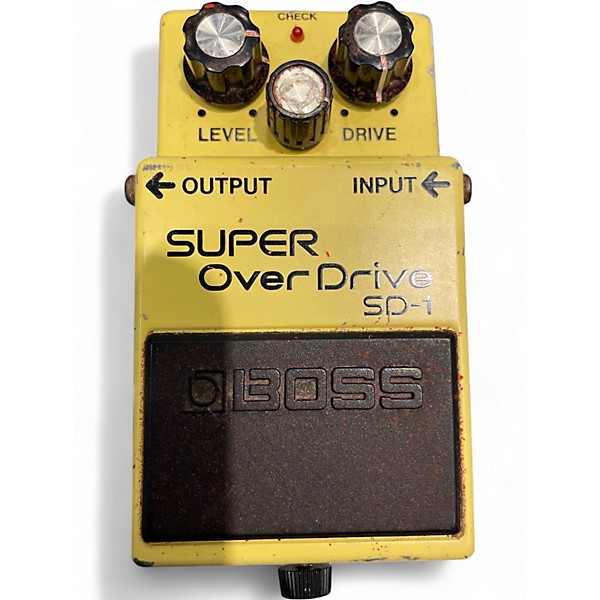 Used BOSS SD1 Super Overdrive Effect Pedal