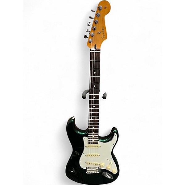 Used Fender Player II Stratocaster Rosewood Fingerboard Limited-Edition BRITISH RACING GREEN Solid Body Electric Guitar