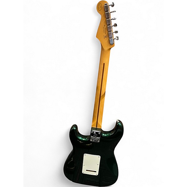Used Fender Player II Stratocaster Rosewood Fingerboard Limited-Edition BRITISH RACING GREEN Solid Body Electric Guitar