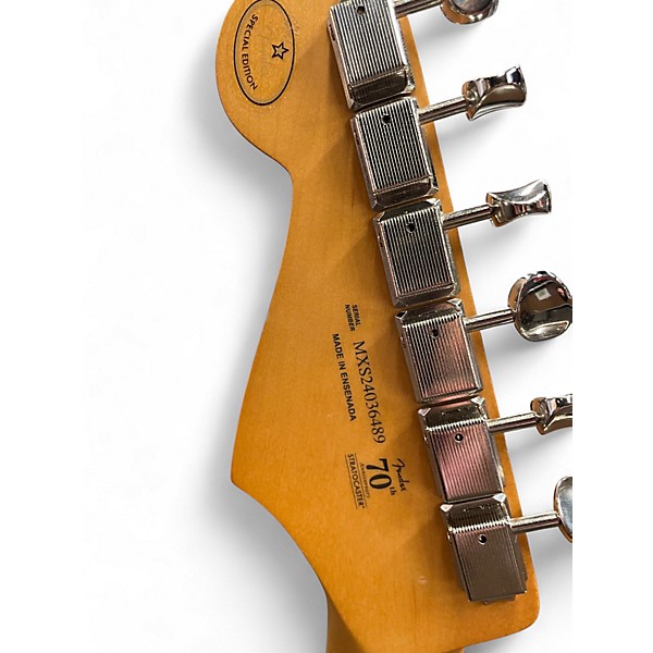Used Fender Player II Stratocaster Rosewood Fingerboard Limited-Edition BRITISH RACING GREEN Solid Body Electric Guitar