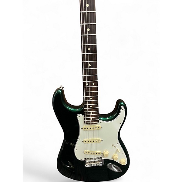 Used Fender Player II Stratocaster Rosewood Fingerboard Limited-Edition BRITISH RACING GREEN Solid Body Electric Guitar