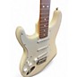 Used Fender STANDARD STRATOCASTER LH Arctic White Solid Body Electric Guitar