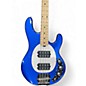 Used Sterling by Music Man RAY4HH Blue Electric Bass Guitar