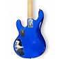 Used Sterling by Music Man RAY4HH Blue Electric Bass Guitar