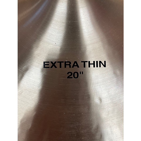 Used Paiste 20in masters extra thin Cymbal