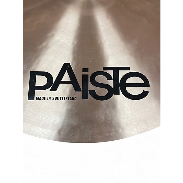 Used Paiste 20in masters extra thin Cymbal